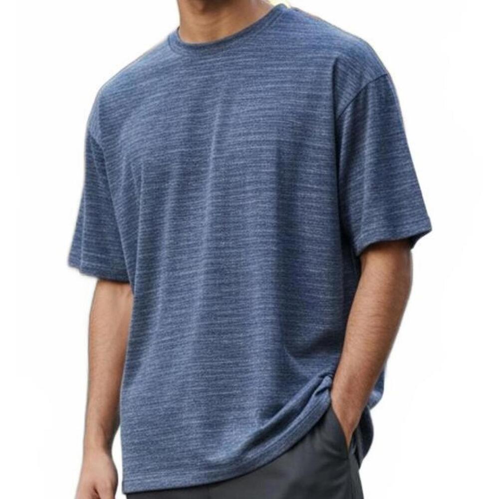 VRST Men's Blue Heathered T-Shirt Size Large